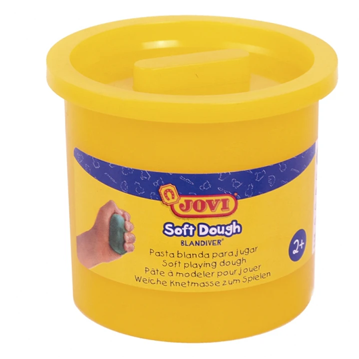 Jovi Soft Dough Blandiver Pack con 5 Botes de Pasta de Modelar 110gr - Blanda y Flexible - Facil de Amasar y Moldear - Ideal para Iniciacion al Modela 1