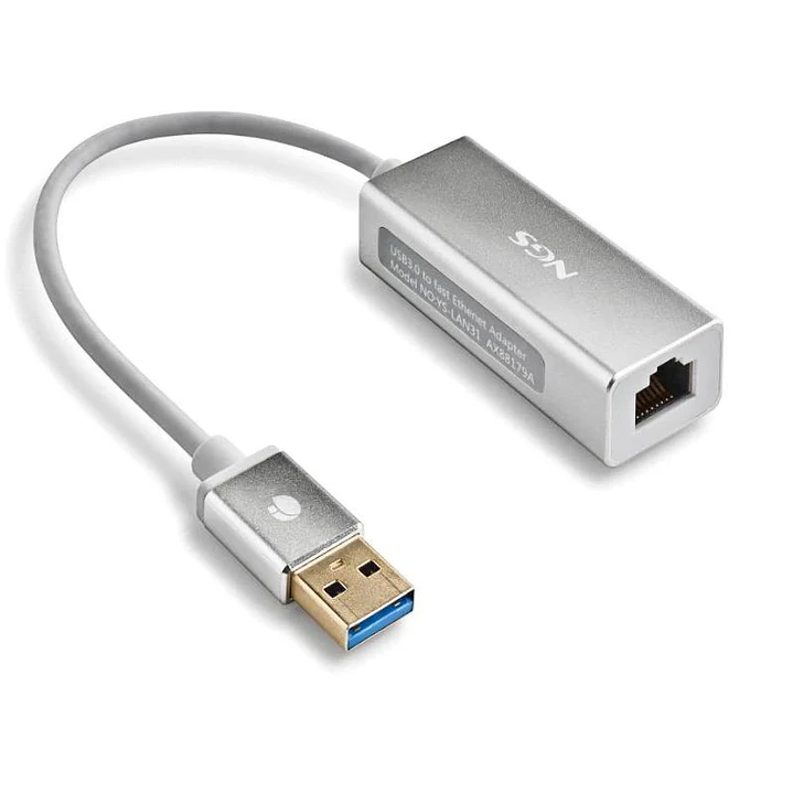NGS Adaptador Hacker 3.0 usb a lan 1GBPS CABLE 15C 3