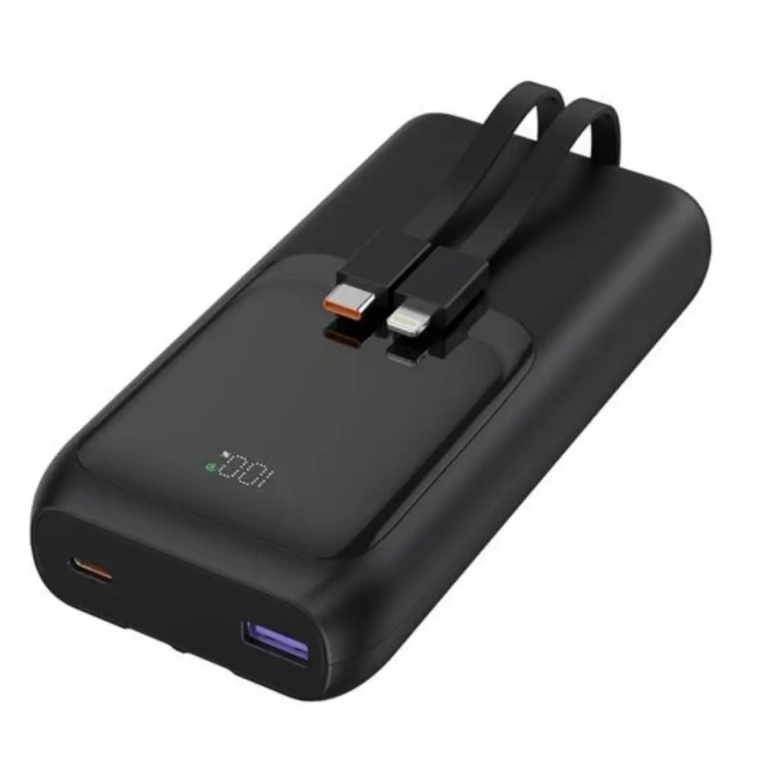 Gembird Powerbank con cables 20W 20000 mAh 2