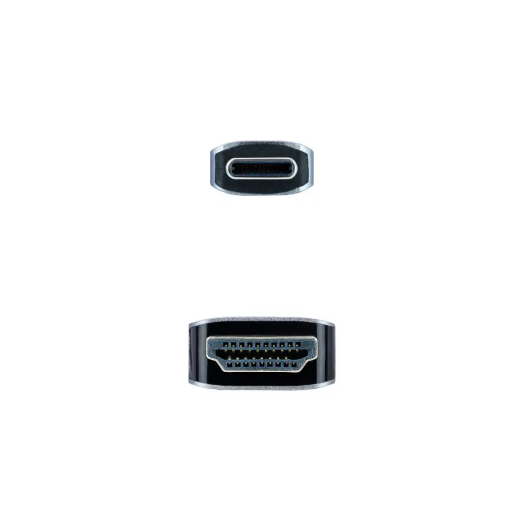 Nanocable Cable Conversor USB-C/M a HDMI/M 3 M 3