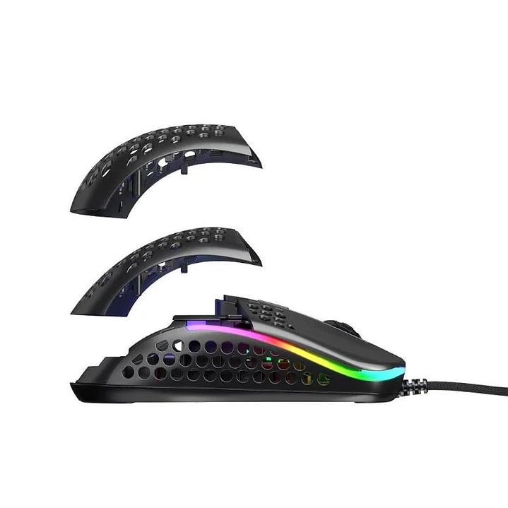 Cherry Xtrfy Ratón RGB 400-16.000 dpi USB Black 3