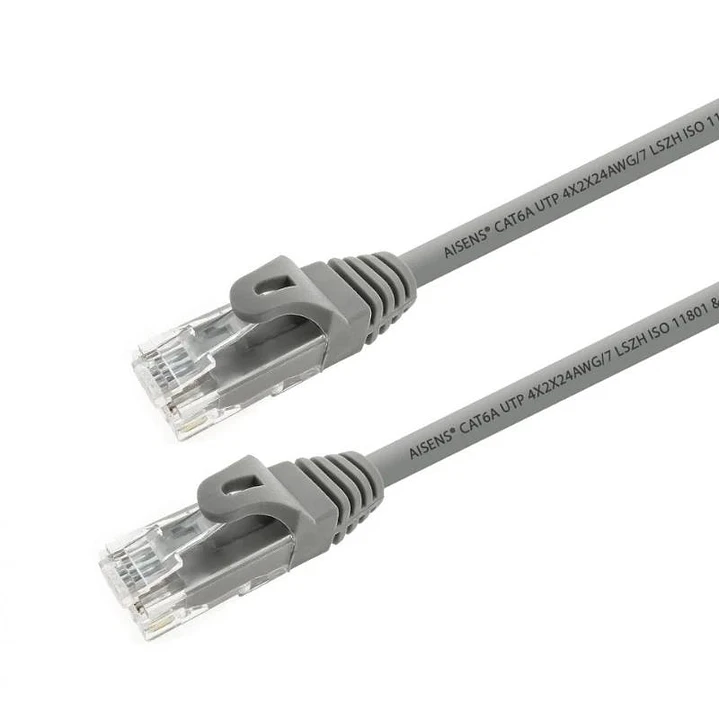Aisens Latiguillo Rj45 Cat.6A Utp Gris 0.5M 1