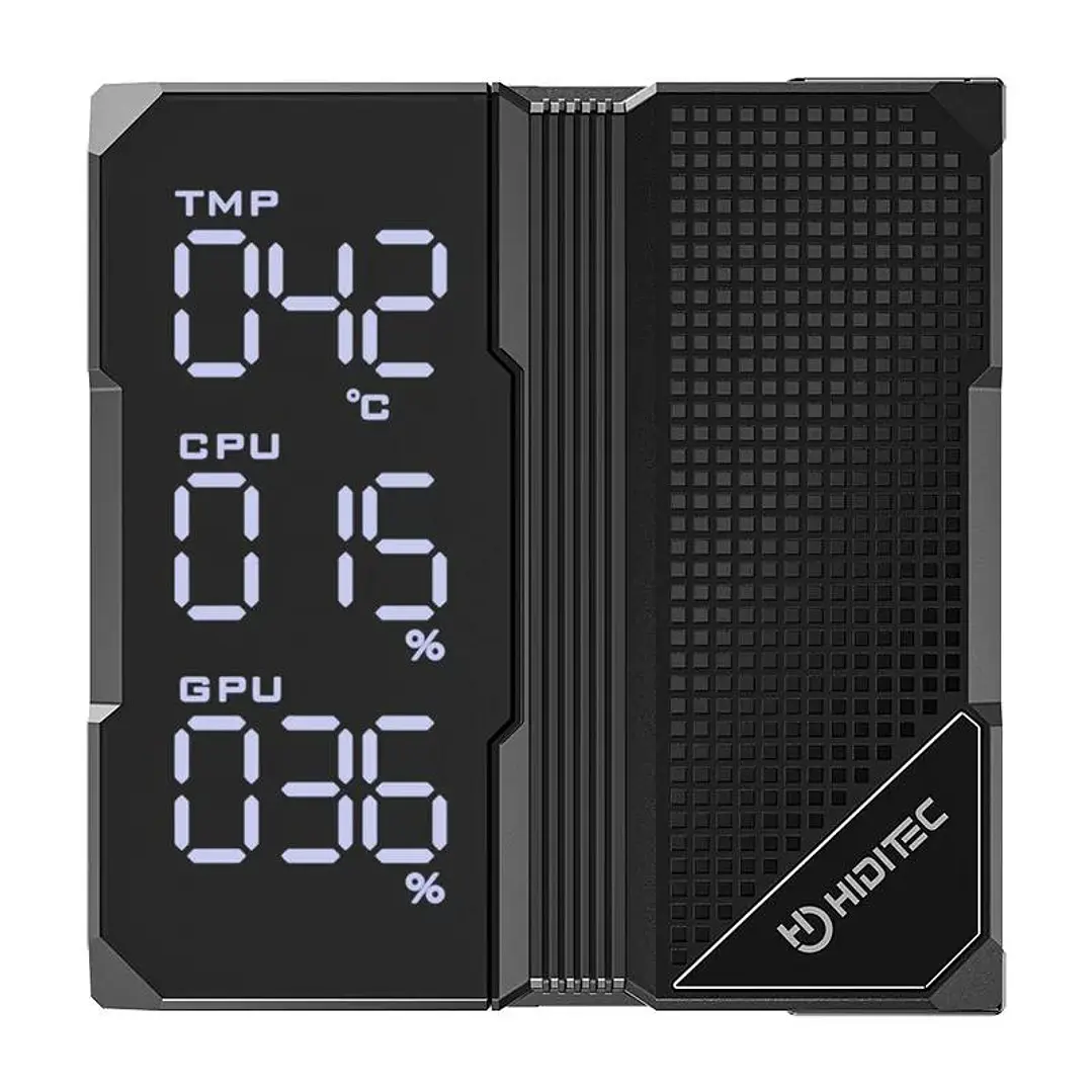 Hiditec Ventilador DC40 PRO PWM Black 4