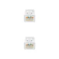 Nanocable Latiguillo Cat. 6A LSZH/UTP 3 M Blanco - Miniatura 3