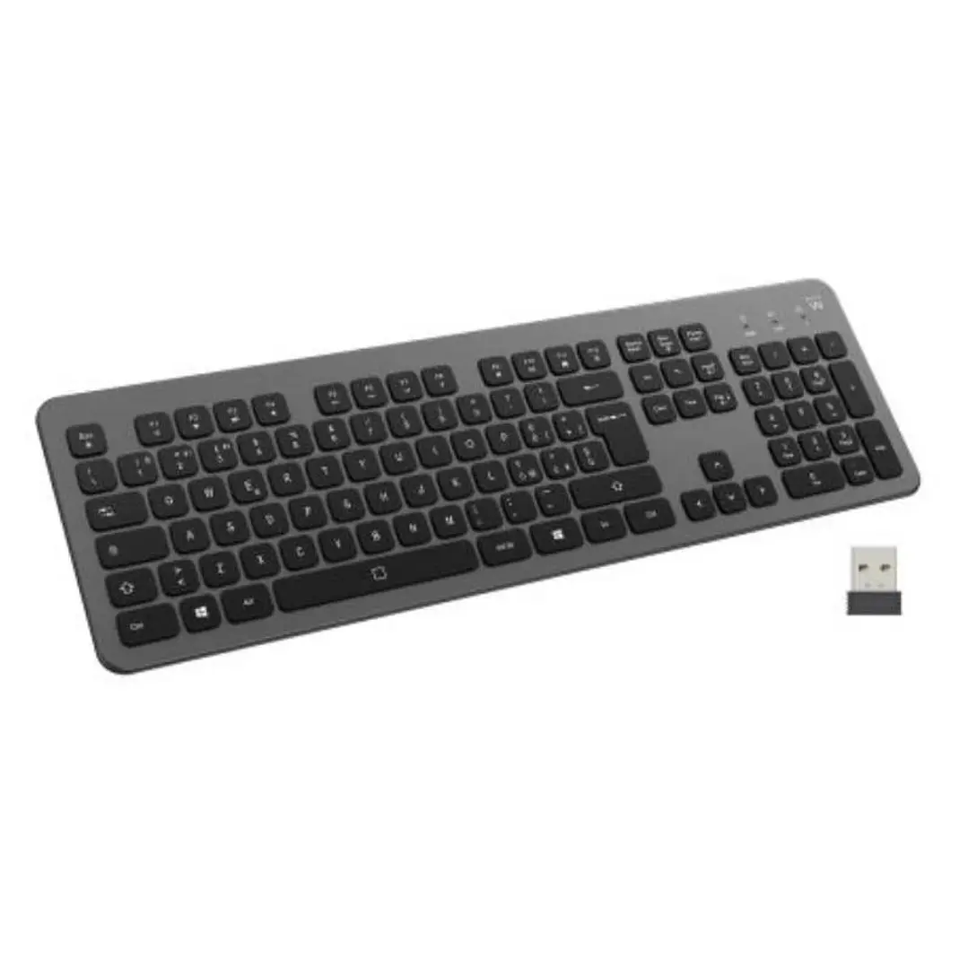 EWENT EW3296 Teclado Slim Inalámbric 2.4Ghz BT 1-2 1