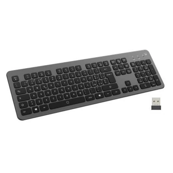 EWENT EW3296 Teclado Slim Inalámbric 2.4Ghz BT 1-2 1