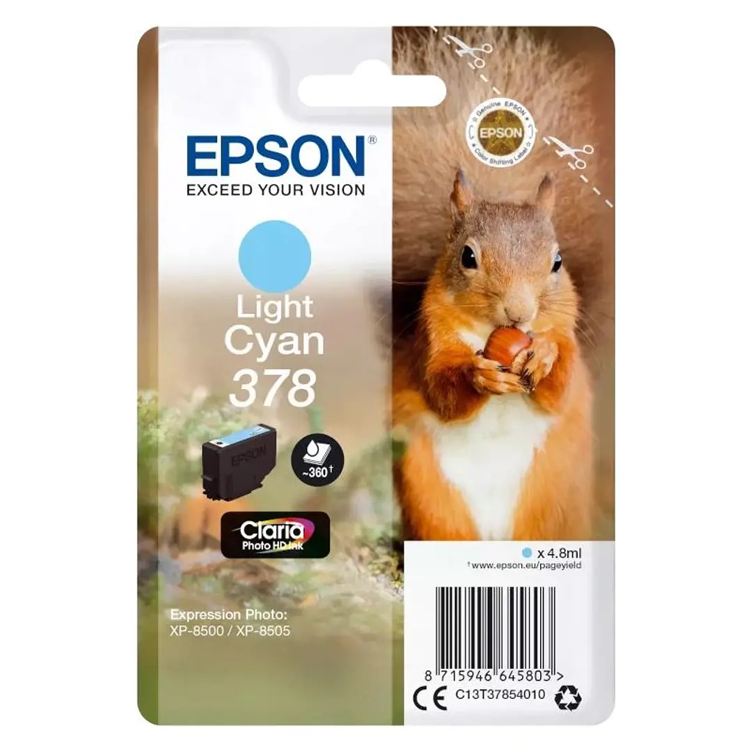 Epson Cartucho 378 Cian Claro 1