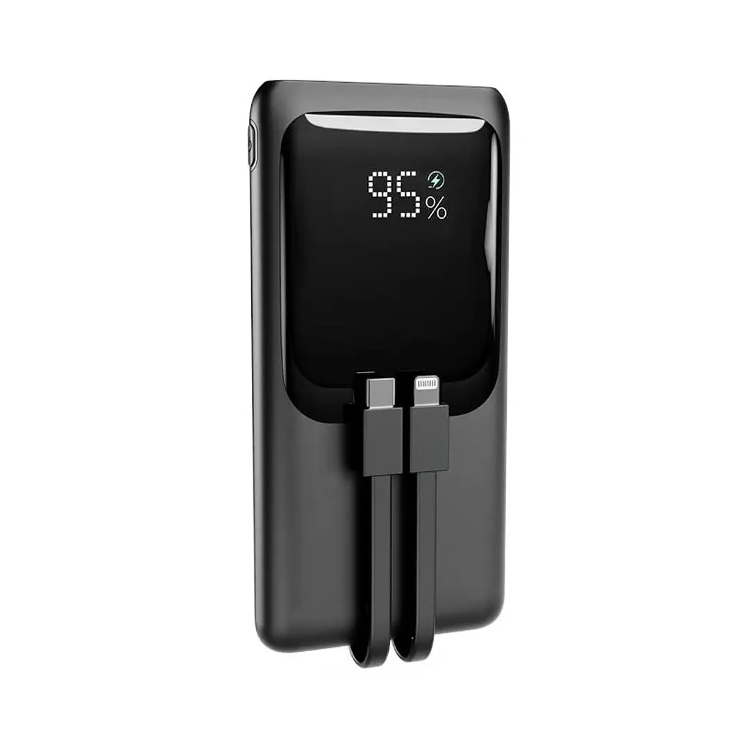 Gembird Powerbank con cables 20W 10000mAh 1