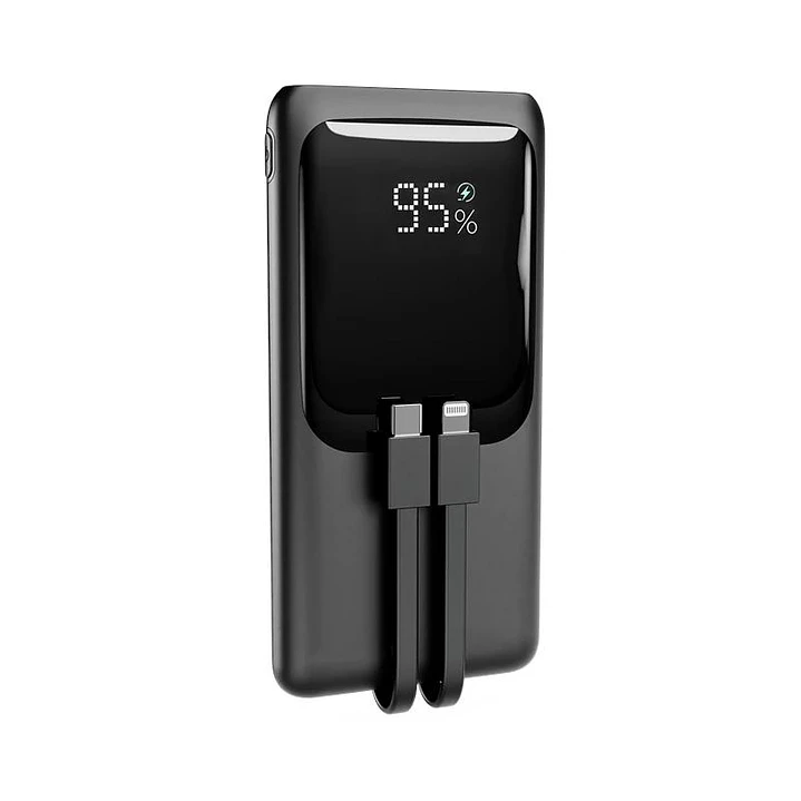 Gembird Powerbank con cables 20W 10000mAh 1