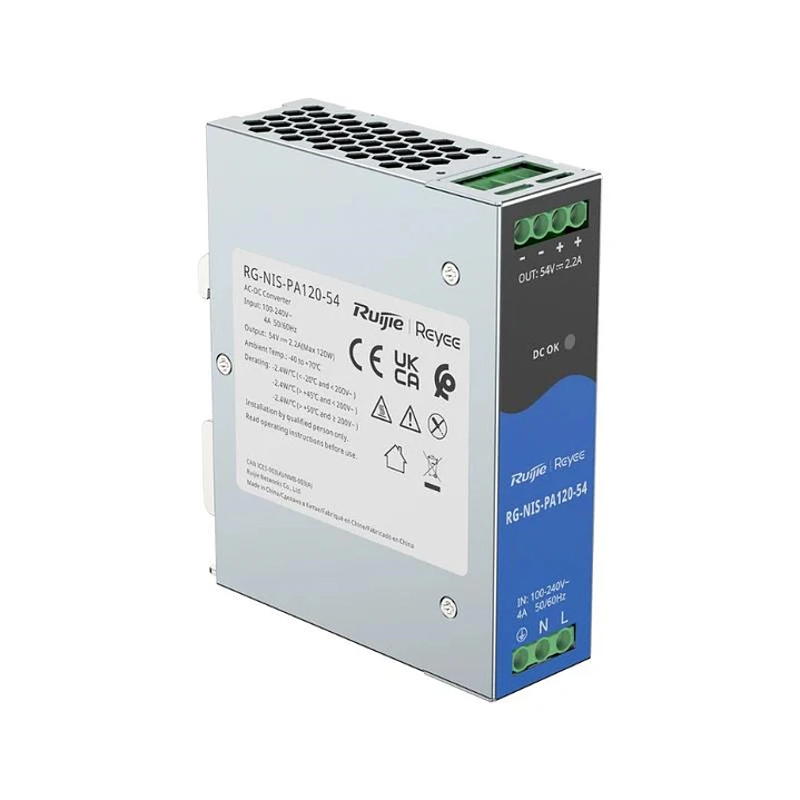 Reyee AC/DC 120W DIN-Rail Power Supply for industr 1