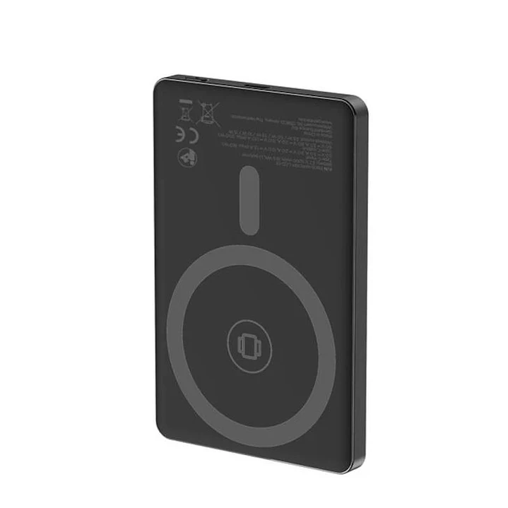 Gembird Powerbank magnética LCD wir 15W 5000mAh 2