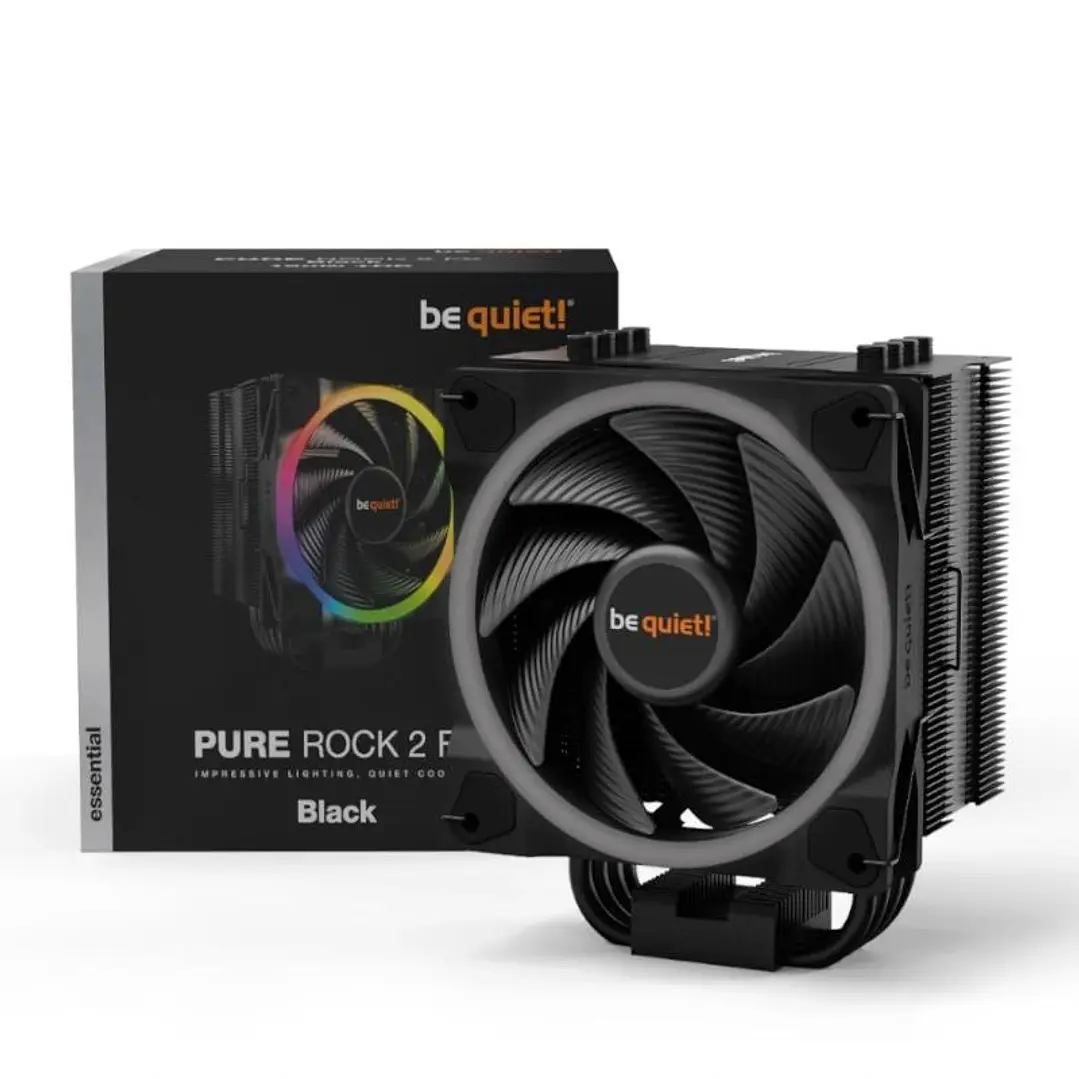 be quiet! Ventilador Pure Rock 2 FX ARGB 120mm neg 1