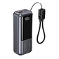 Gembird  Powerbank con LCD 10000 mAh Gris - Miniatura 1