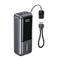 Gembird  Powerbank con LCD 10000 mAh Gris - Miniatura 2