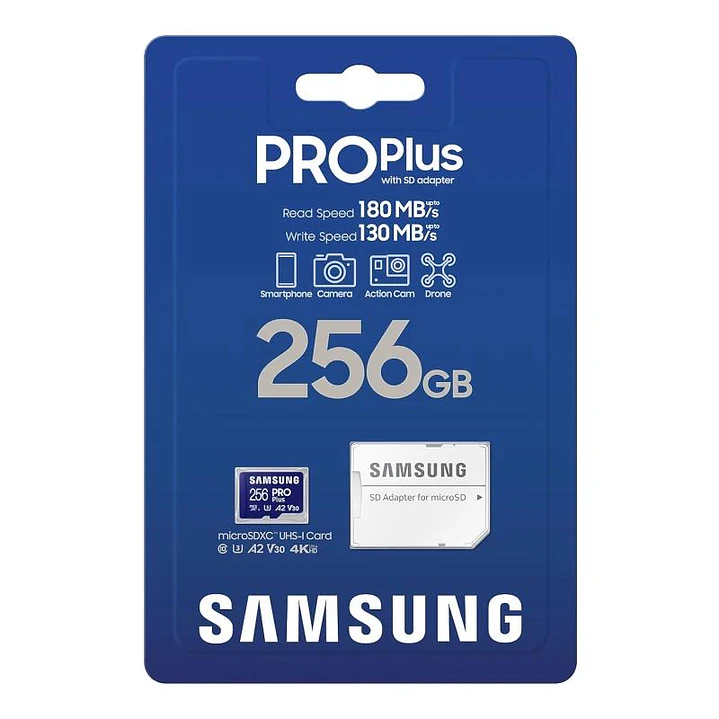 Samsung MicroSDHC PRO Plus 256GB 2