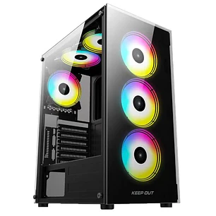 Keep Out Caja Atx XC-210 Usb 3.0 Glass Black