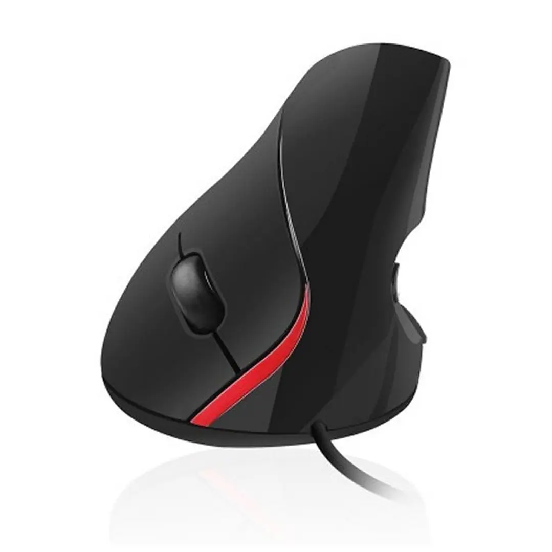 EWENT EW3156 Raton Ergonómico USB Negro 1
