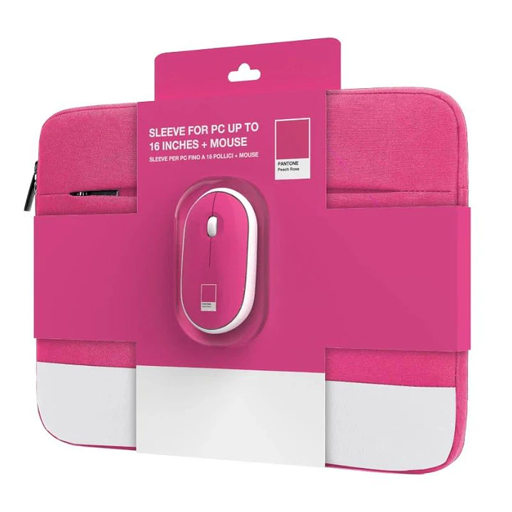 Celly Kit Sleeve Pantone + raton 15,6