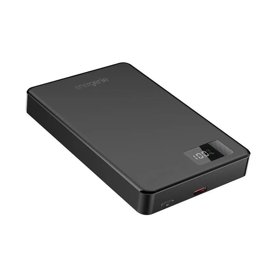 Gembird Powerbank wireless de 15 W  LCD 10000 mAh 2
