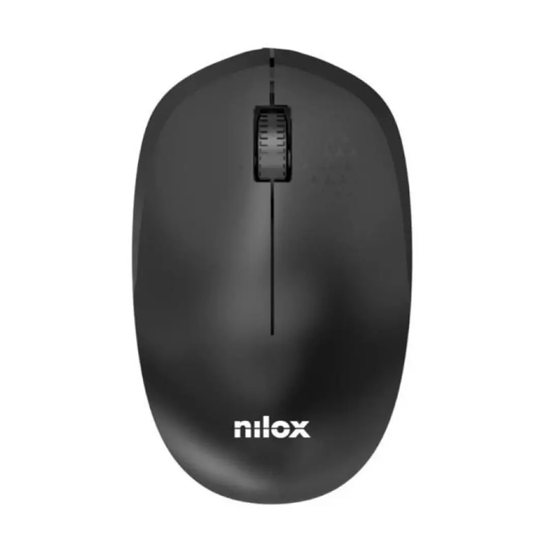 Nilox Ratón Wireless, 1000 DPI, 3 botones, Negro 1