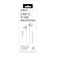Celly Auriculares cable Usb-C Blanco - Miniatura 2