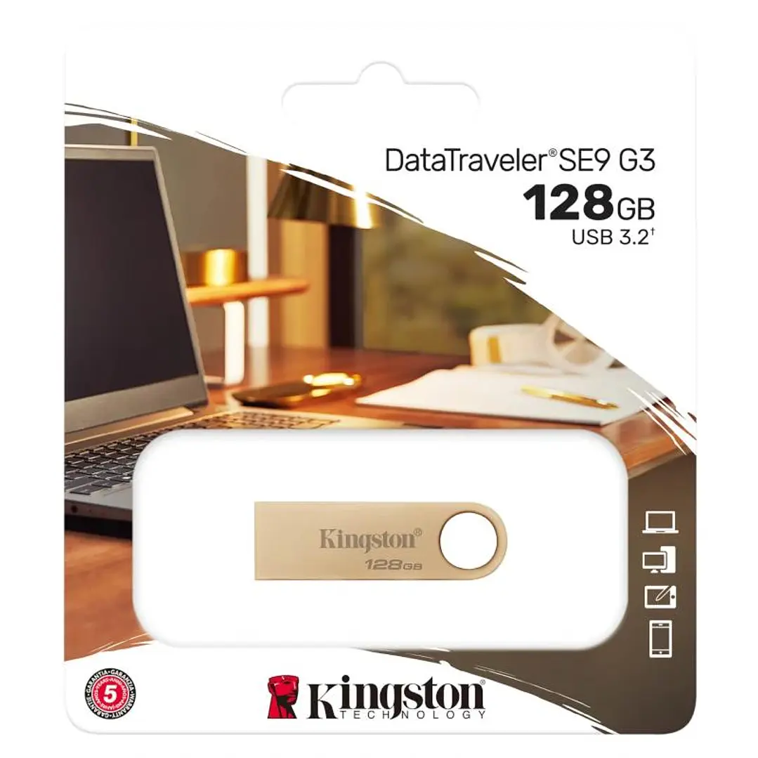 Kingston DataTraveler SE9 G3 128GB USB 3.2 Gen1 3