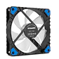 NOX Ventilador Hummer H-FAN PRO LED AZUL 120mm PWM - Thumbnail 4