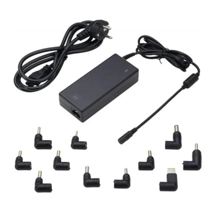 EWENT Cargador Autom. UniverNotebook 90W 11 Puntas 1