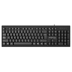 Approx Teclado con cable USB 2.0