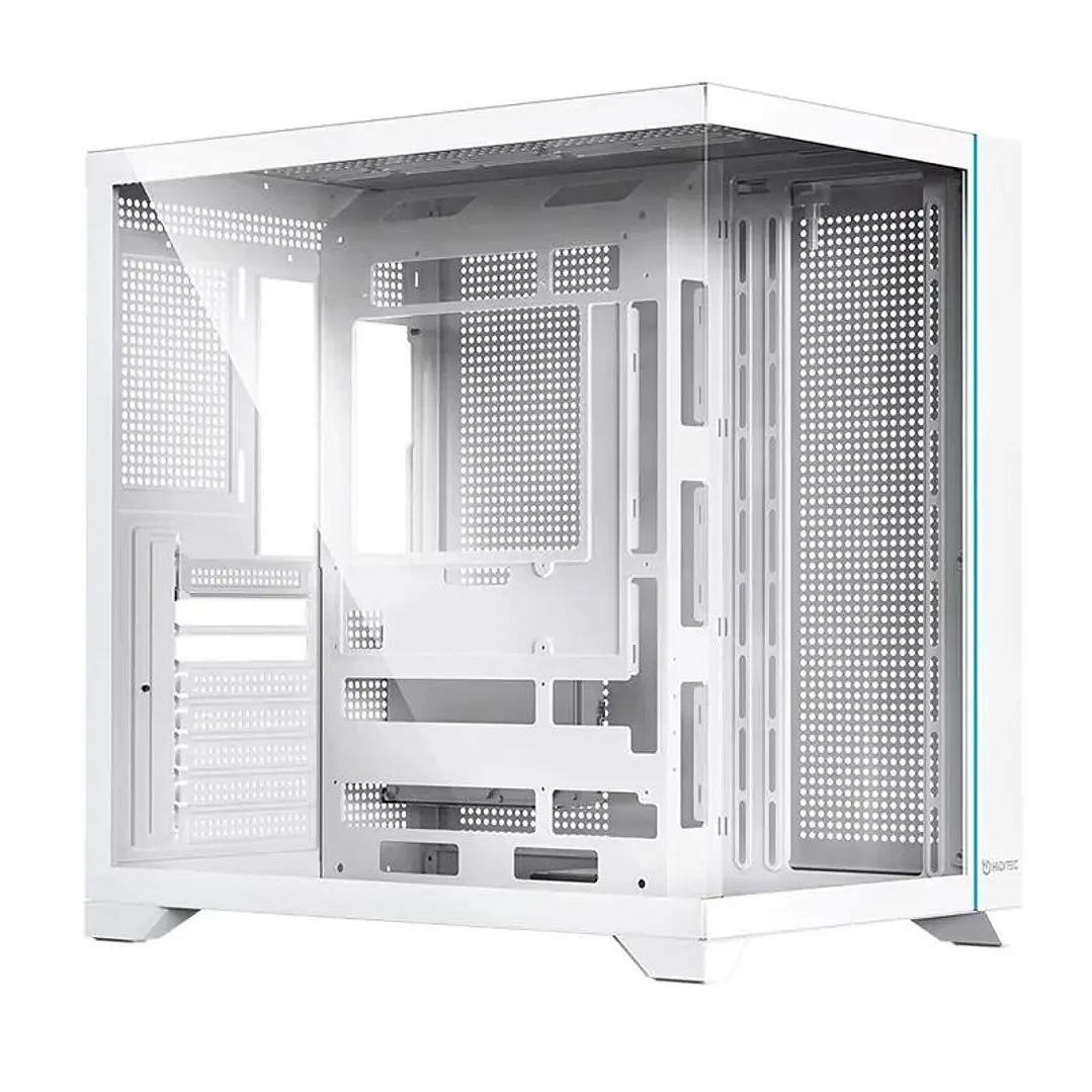 Hiditec Caja ATX Gaming H3 PRO ARGB White 1