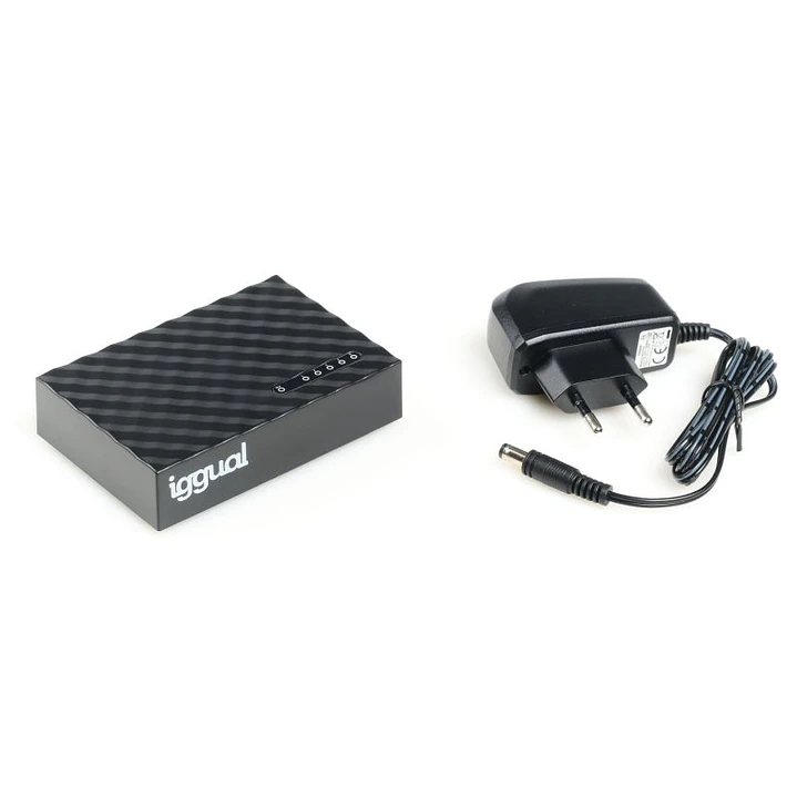 iggual GES5000 Switch 5xGB Gigabit 1000 Mbps 4