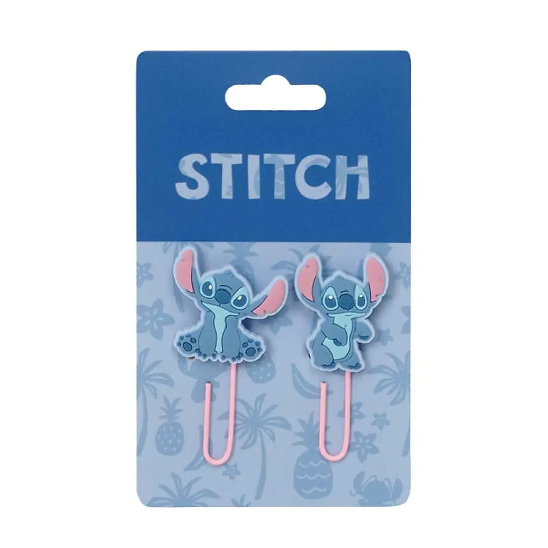Safta Stitch Pack de 2 Clips - Presentado en Blister - Multicolor 1