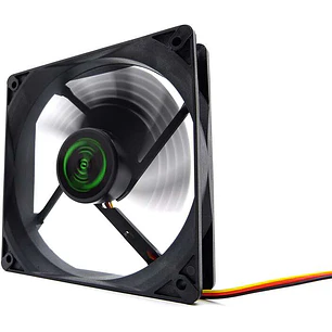 Tacens Anima AF12 Ventilador 120mm - Carcasa y Aspas Negras - Velocidad Max. 1200rpm