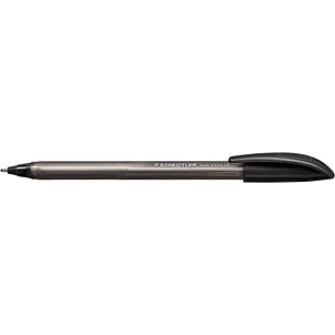 Staedtler Ball 4320 M Boligrafo Punta de Bola 1mm - Escritura Suave - Cuerpo Triangular - Color Negro