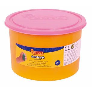 Jovi Soft Dough Blandiver Bote de Pasta de Modelaje 460gr - Blanda y Flexible - Facil de Amasar y Moldear - Ideal para Iniciacion al Modelaje - Color 