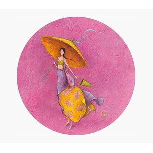 Pictura Gaëlle Boissonnard Iman Redondo - 56 mm - Impresas en Papel con Certificacion FSC