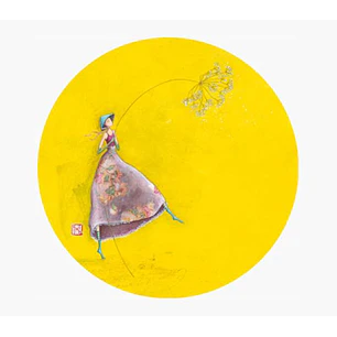 Pictura Gaëlle Boissonnard Iman Redondo 56 mm - Impresas en Papel con Certificacion FSC