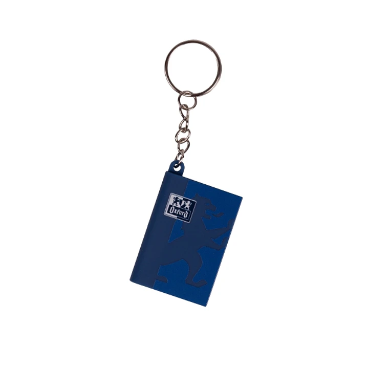 Oxford Europeanbook Llavero con Forma de Cuaderno - Perfecto para Regalar o Coleccionar - Color Azul Marino 1