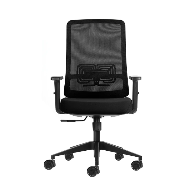 Oqonos Cherg 017 Silla de Oficina Ergonomica con Tejido Impermeable, Mecanismo Autobalanceado, Soporte Lumbar Ajustable, Reposabrazos Ajustables en Al 1