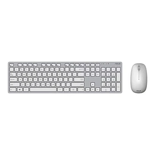 Asus W5000 Kit Teclado y Raton - Inalambrico 2,4Ghz - 1600dpi -  Español - Color Blanco / Gris