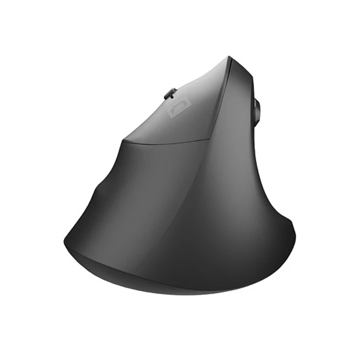 Natec Crake 2 Left Raton Optico Vertical Inalambrico - Diseño para Zurdos - 2.400 dpi - Bluetooth + 2,4Ghz - 6 Botones - Color Negro 1