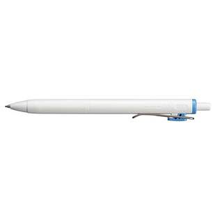 Uni-ball UMN-S-07 Boligrafo de Tinta Gel Retractil - Punta de Bola 0.7mm - Escritura Ultra Fluida - Agarre Suave y Comodo - Color Azul Claro