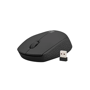 Natec Stork Raton Optico Inalambrico - 1600 dpi - Adaptador USB - 3 Botones - Color Negro