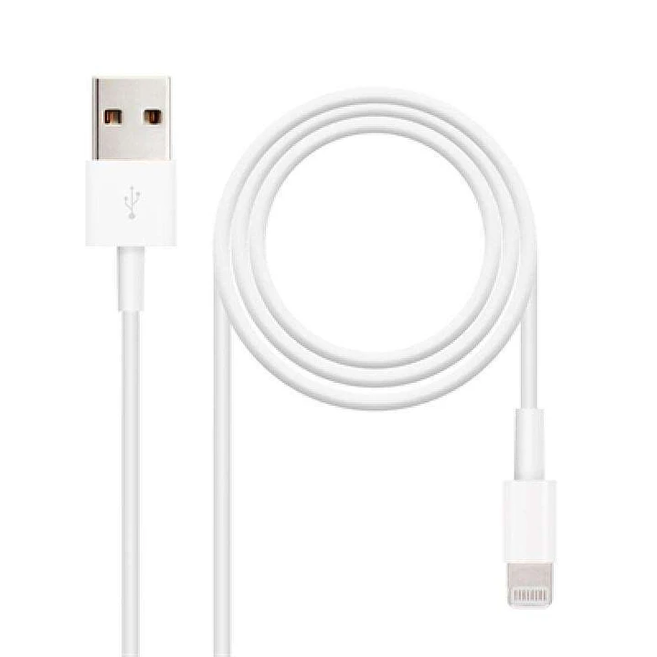 Nanocable Cable USB-A Macho a Lightning Macho 50cm 1