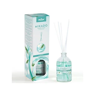 Prady Ambientador Mikado Limpio - Frasco de Cristal 100ml y Varitas Difusoras