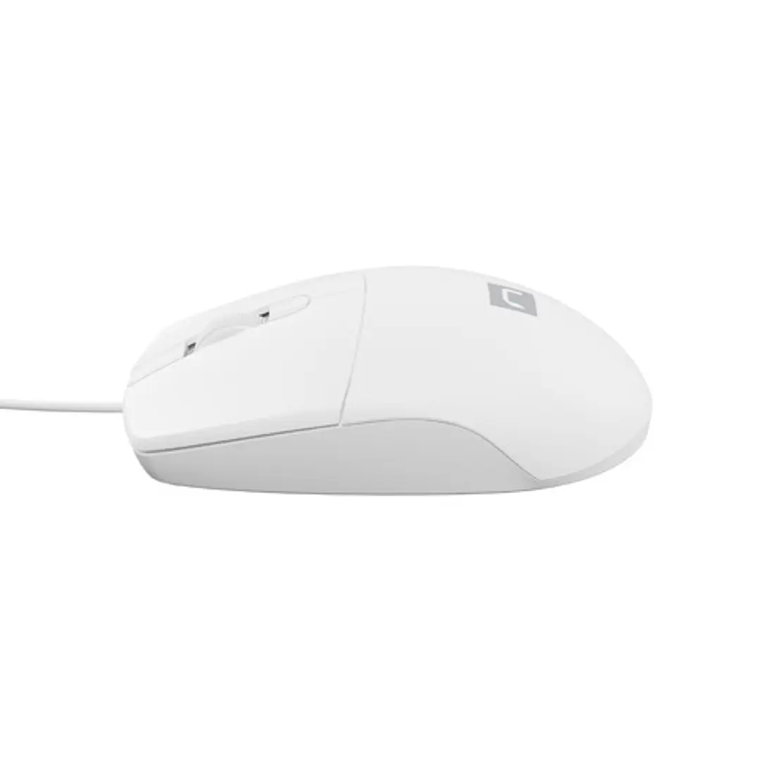 Natec Ruff 2 Raton Optico - 1000 dpi - Cable de 1,5 mtrs - 3 Botones - Color Blanco 1