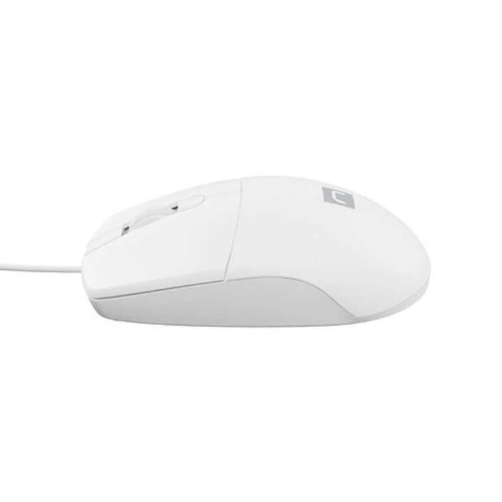 Natec Ruff 2 Raton Optico - 1000 dpi - Cable de 1,5 mtrs - 3 Botones - Color Blanco 1