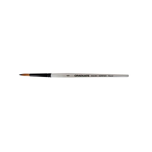 Daler Rowney Graduate Pincel Multitecnica - Pelo Sintetico - Mango Corto - Redondo Nº6