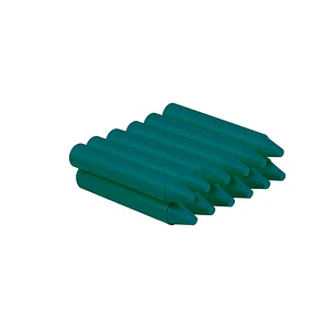 Jovi Estuche de 12 Ceras - No Manchan - No Huelen - Resistentes - Deslizan Bien - Faciles de Afilar - Desarrollan Motricidad Fina - Color Verde
