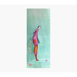 Pictura Gaëlle Boissonnard Marcapaginas Ancho - 5.5x14cm - Embolsada Individualmente en Celofan - Impresas en Papel con Certificacion FSC